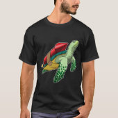 Schildpad met Rocket T-shirt (Voorkant)