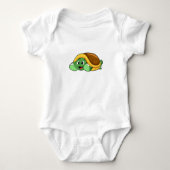 Schildpad met schild als deken romper (Voorkant)