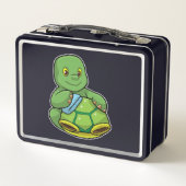 Schildpad met Shell & Cleaning rag (Achterkant)