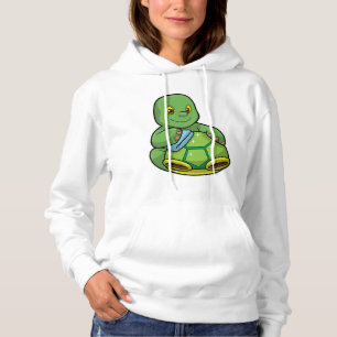 Schildpad met Shell & Cleaning rag Hoodie