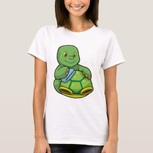 Schildpad met Shell & Cleaning rag T-shirt