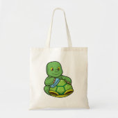 Schildpad met Shell & Cleaning rag Tote Bag (Voorkant)
