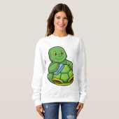 Schildpad met Shell & Cleaning rag Trui (Voorkant volledig)