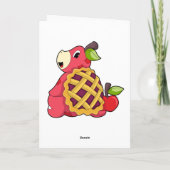 Schildpad met Shell Kaart (Achterkant)