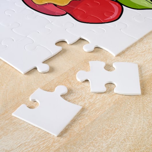 Schildpad met Shell Legpuzzel (Zijkant)