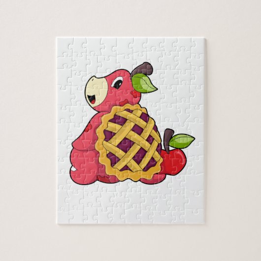 Schildpad met Shell Legpuzzel (Verticaal)
