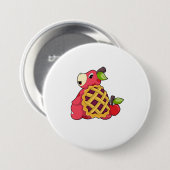 Schildpad met Shell Ronde Button 7,6 Cm (Voorkant /achterkant)