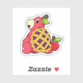 Schildpad met Shell Sticker (Vel)