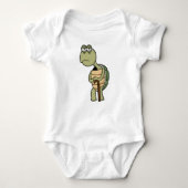 Schildpad met Shell & Walking stick Romper (Voorkant)