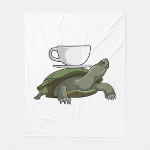 Schildpad met Teacup Fleece Deken