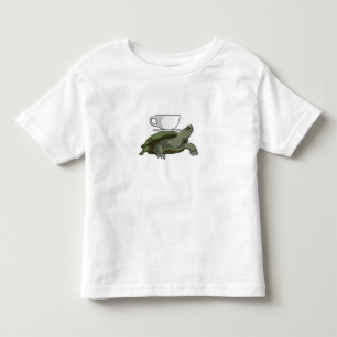 Schildpad met Teacup Kinder Shirts