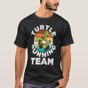 Schildpad met teamschildpadliefde om te draaien t-shirt