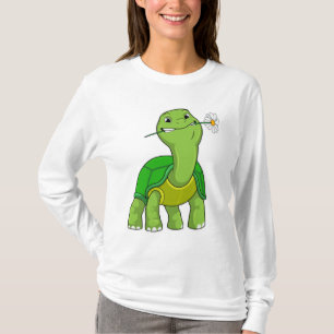 schildpad met ventilator t-shirt