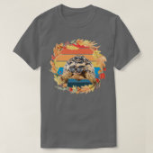 Schildpad met zonnebril  t-shirt (Design voorkant)