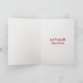 schildpad met zonnebril voor pensionering kaart (Binnen)