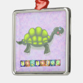 Schildpad Metalen Ornament (Links)