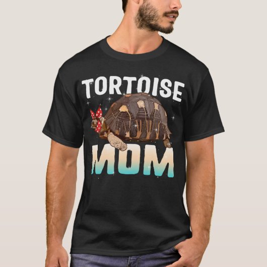 Schildpad Moeder Shirt, Sulcata schildpad, red de T-shirt (Voorkant)