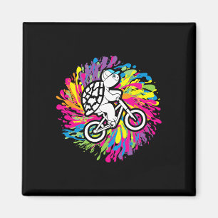 Schildpad Mtb Wielrennen Mountainbiken Liefhebber  Magneet