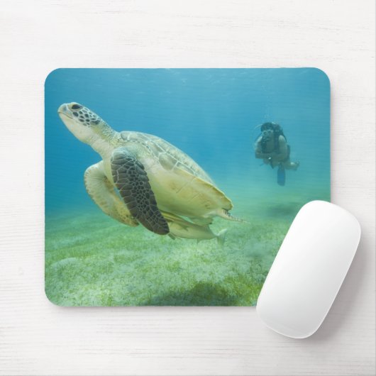 Schildpad Muismat (Met muis)