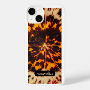 Schildpad Naadloos Patroon Bruin Zwart Chic Case-Mate iPhone 14 Hoesje