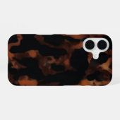 Schildpad Naadloos Patroon, Chic Schildpad iPhone 16 Hoesje (Achterkant horizontaal)