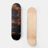 Schildpad Naadloos Patroon, Chic SchildpadPatroon Persoonlijk Skateboard (Voorkant)