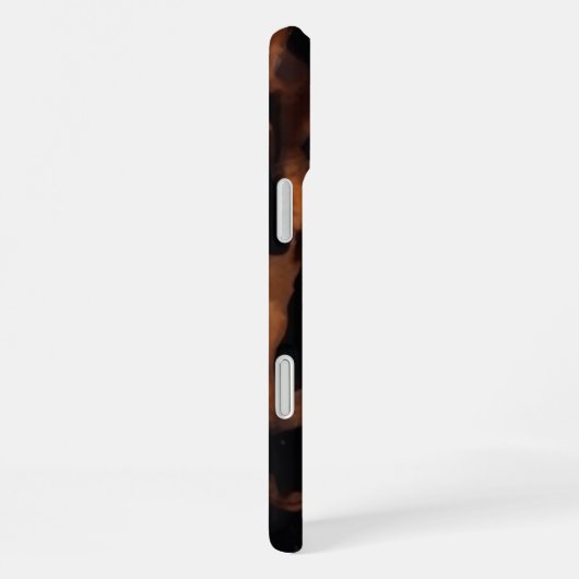 Schildpad Naadloze Patroon, Chic Schildpad iPhone Hoesje (Rechterkant)