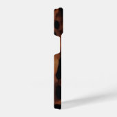 Schildpad Naadloze Patroon, Chic Schildpad iPhone Hoesje (Rechterkant)