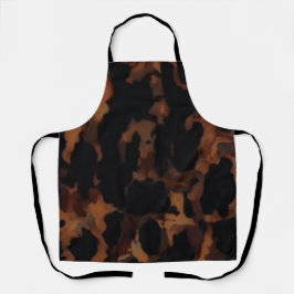 Schildpad Naadloze Patroon, Chic Schildpad Schort