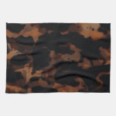 Schildpad Naadloze Patroon, Chic Schildpad Theedoek (Horizontaal)