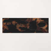 Schildpad Naadloze Patroon, Chic Schildpad Yogamat (Achterkant (horizontaal))