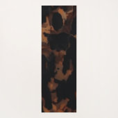 Schildpad Naadloze Patroon, Chic Schildpad Yogamat (Achterkant)