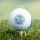 Schildpad -Naam/ Initiaal Golfballen (Insitu Shirt)