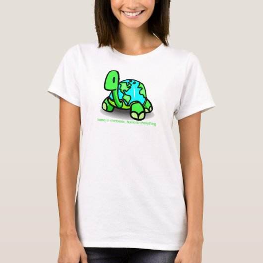 schildpad naar iedereen T-Shirt (Voorkant)