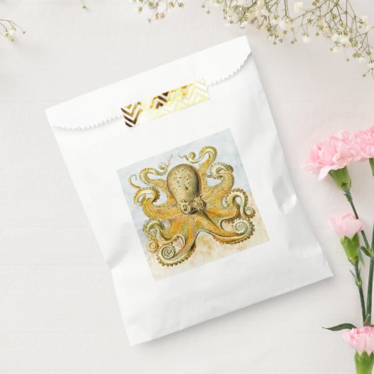 Schildpad Nautical Octopus Kraken Squid Bedankzakje (Gezegeld)