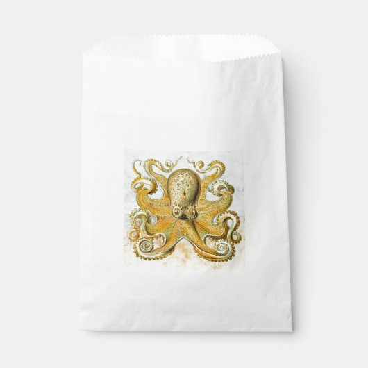 Schildpad Nautical Octopus Kraken Squid Bedankzakje (Voorkant)