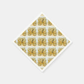 Schildpad Nautical Octopus Kraken Squid Servet (Hoek)