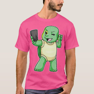 Schildpad neemt een Selfie 1 T-shirt