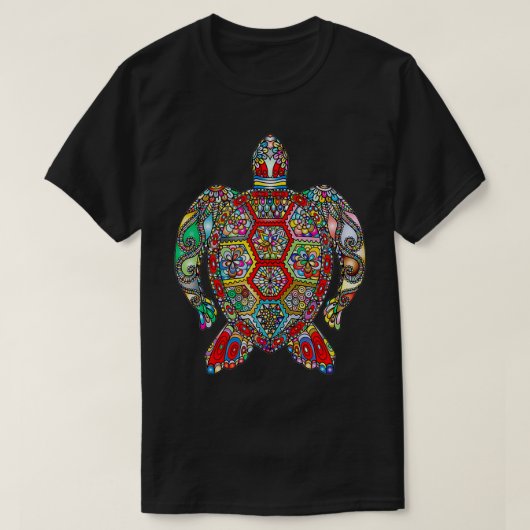 schildpad nirvana t-shirt (Design voorkant)
