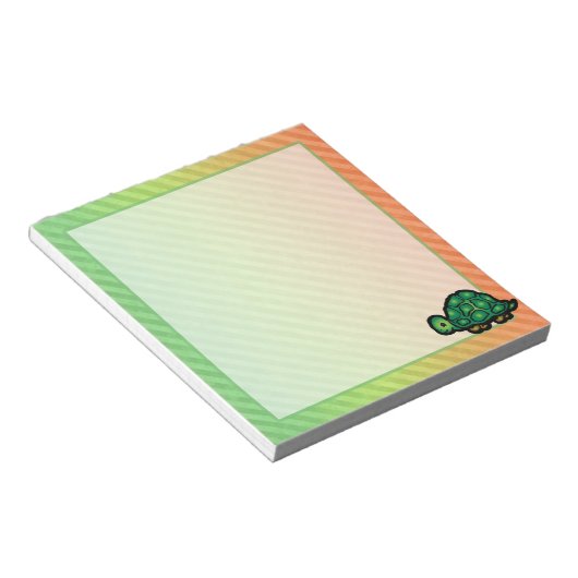Schildpad Notitieblok (Schuin)