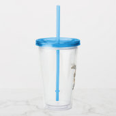 Schildpad Oceaan Strand Kust Zee Acryl Drinkbeker (Rechts)