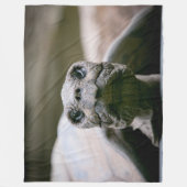 SCHILDPAD of E.T.? Fleece Deken (Voorkant)