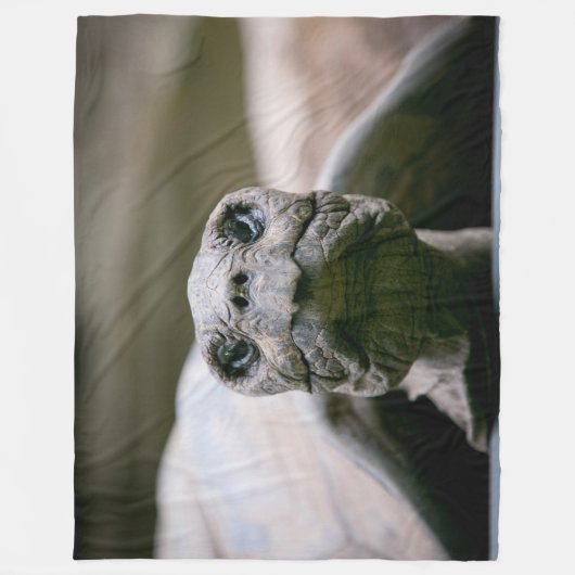 SCHILDPAD of E.T.? Fleece Deken (Voorkant)