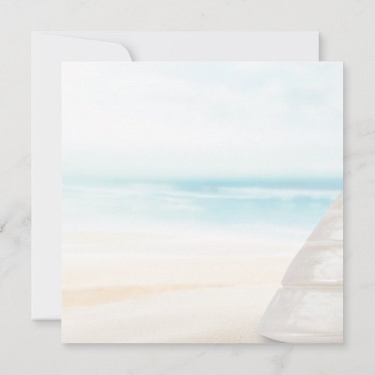 Schildpad Onder De Zee Aangepaste Dank Je Wel Bedankkaart (Achterkant)