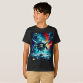 Schildpad op een missie t-shirt (Voorkant volledig)