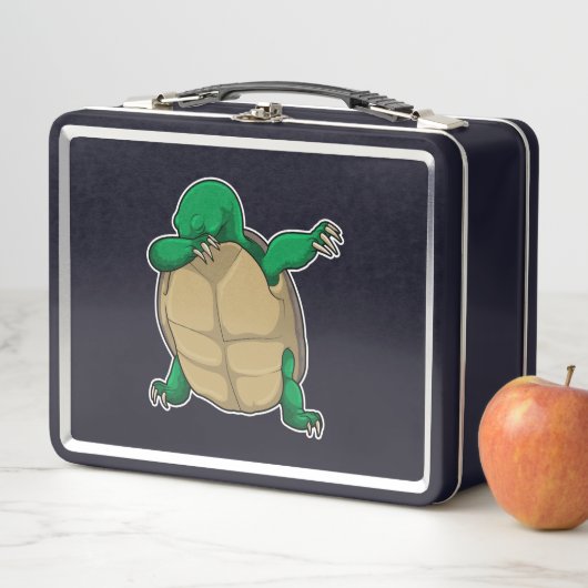 Schildpad op Hip Hop Dance Dab (In situ)