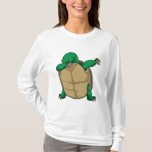 Schildpad op Hip Hop Dance Dab T-shirt
