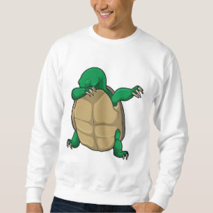 Schildpad op Hip Hop Dance Dab Trui
