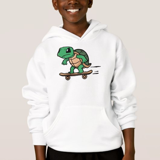 Schildpad op Skateboard (Voorkant)