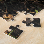 schildpad op zonsondergang legpuzzel (Zijkant)